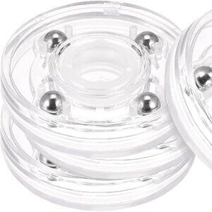 2 inch Clear Rotating Swivel Stand Lazy Susan Turntable Display